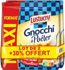 Lustucru lot 2 gnocchi a poeler 520g +30% offert x3