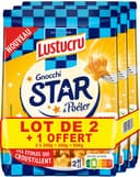 Lustucru lot 2 gnocchi a poeler star + 1 sachet offert 300g x3