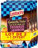 Gnocchi a poeler extra jambon fromage lustucru 300g - lot 2+1 offert