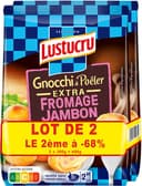 Gnocchi a poeler extra jambon fromage lustucru 300g - lot 2 le 2eme -68%