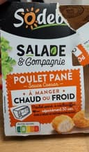 Poulet pané sauce caesar