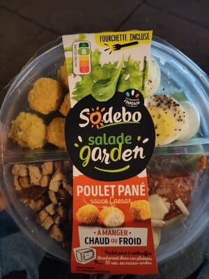 Salade Garden Caesar Poulet Pané