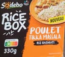 Rice Box Poulet Tikka Massala Riz Basmati
