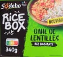 Rice box Dalh de lentilles