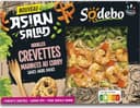 Asian salad nouilles crevettes