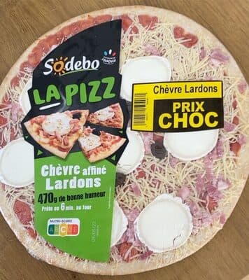 La pizz chevre affine lardon