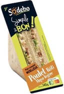 Sandwich simple & bon! - Poulet rôti mayo légère