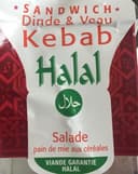 Sandwich Halal à La Dinde, Veau Et Kebab