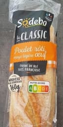 Le classic poulet rôti mayo légère œuf