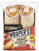 Wraper's poulet bacon fumé cheddar