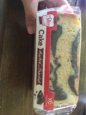 Cake marbré au chocolat