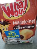 Madeleine choco noisettes