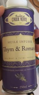 Huile infusée thym & romarin