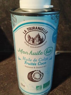 Huile de colza fruité coco
