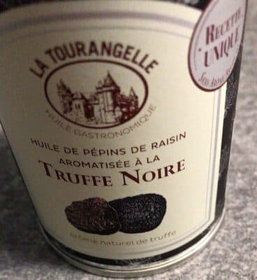 Huile de pepins de raisins aromatise a la truffe