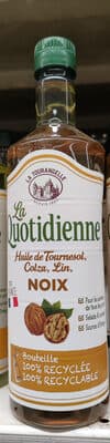 Huile de tournesol colza lin noix