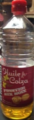 Huile de colza Fruitee aux noix