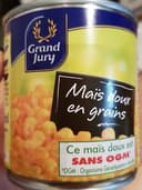 Maïs doux en grains