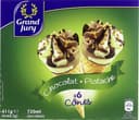 6X120ML Cones Chocolat / Pistache Grand Jury