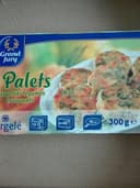 Palets aux petits légumes croquants