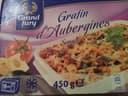 Gratin d'aubergines surgelé