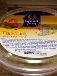 Taboulé au poulet rôti