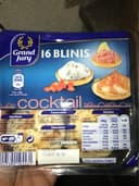 16 Blinis Cocktail