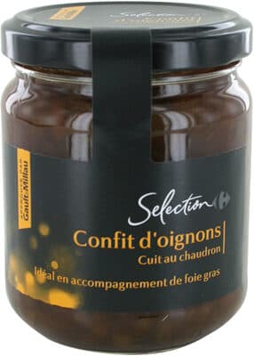 Confit d'oignons cuit au chaudron