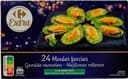 24 Moules farcies à la persillade