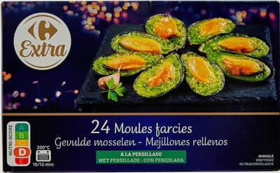 24 Moules farcies à la persillade