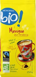 Café moulu pur arabica, Mexique