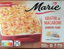 Gratin de macaroni Jambon fumé