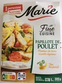 Papillote de Poulet Pommes de terre et petits légumes