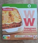 Lasagnes à la bolognaise gratinées à l'emmental