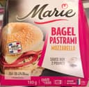 Bagel Pastrami Mozzarella sauce aux 2 poivres