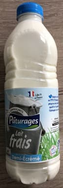 Lait frais demi-écrémé
