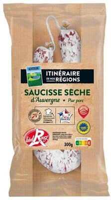 LS saucisse auvergne Courbe LR 300G