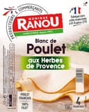 Blanc de poulet sup herbes de provence 4t 120g