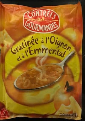 Potage Gratinée Oignon Emmental