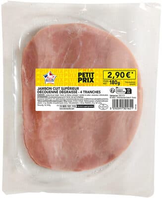 JAMBON CUIT SUPERIEUR DD 4T FE - massif LS
