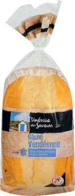 Gâche vendéenne à la crème fraîche et pur beurre