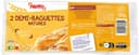 2 Demi Baguettes Précuites 300g