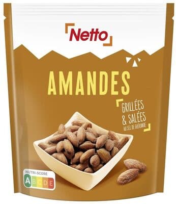 Amandes grillées et salées