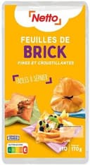 FEUILLES DE BRICK PLIEES 170g