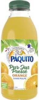 100% Pur Jus pressé Orange sans pulpe