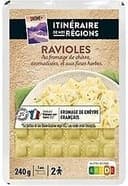 RAVIOLES CHEVRE FINES HERBES 240g
