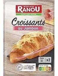 CROISSANT JAMBON x 2