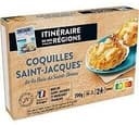 2 Coquilles de la baie de Saint Brieuc cuisinées au muscadet et aux poireaux 200g
