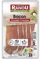 Bacon grandes tranches
