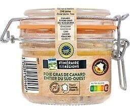 BOCAL Foie gras de canard entier IGP SO - 190 g (FDR)